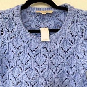 Ann Taylor LOFT Blue Sweater, Never Worn, with tags - Small